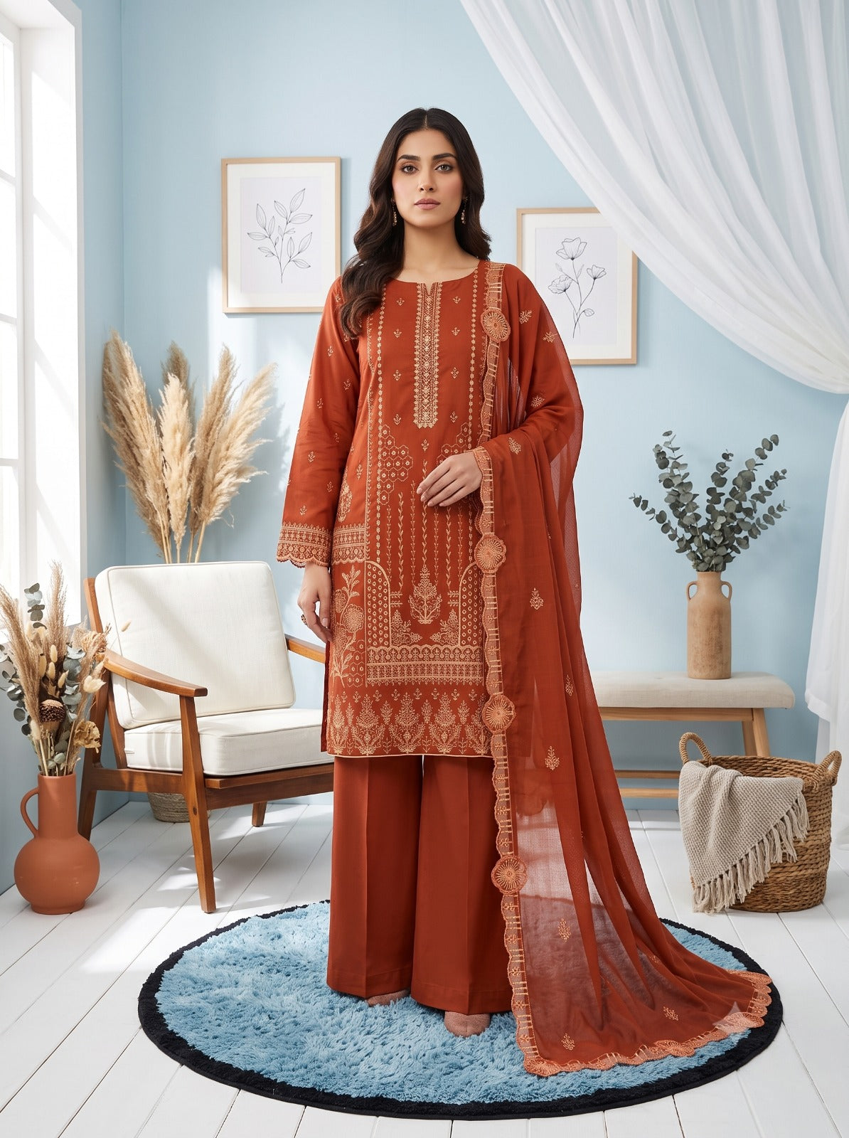 winter stuff unstiched ladies suits